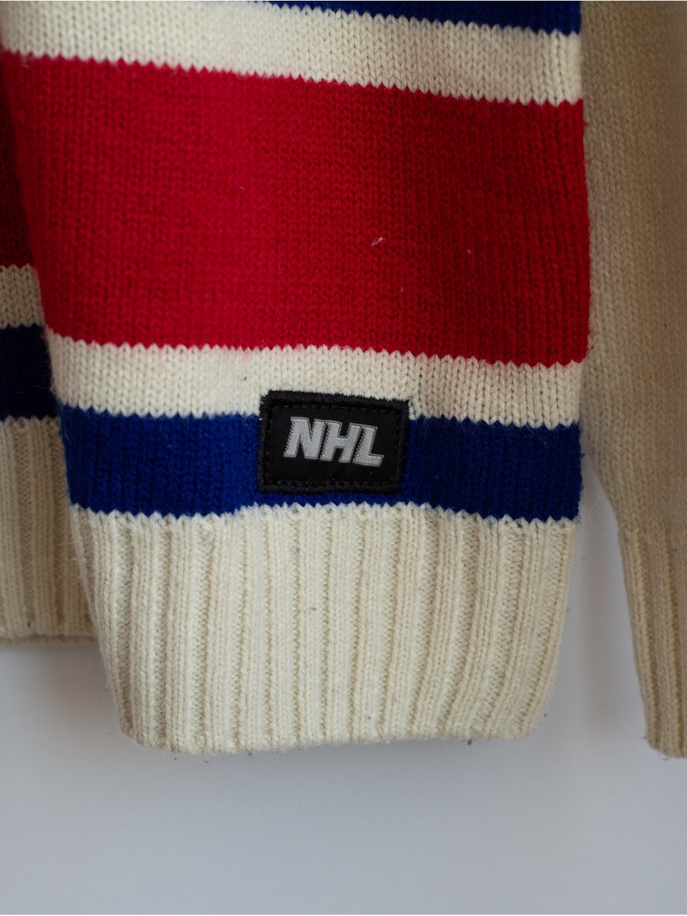 Ilanco Montreal Canadiens Quarter Zip Sweater L - Picture 4 of 6